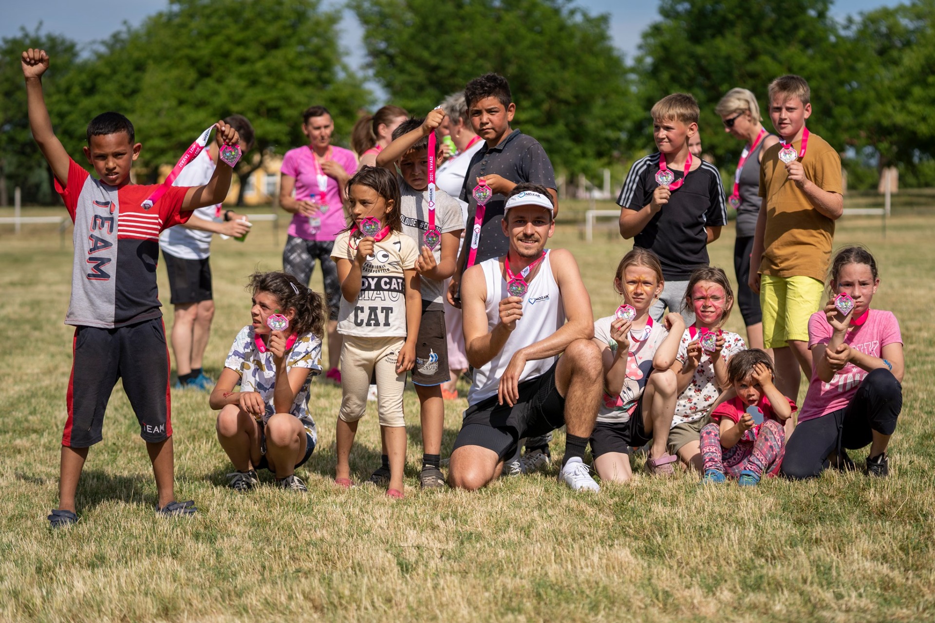 Mozaik Med Közösségi futás szervezése Székelyben, kicsik és nagyok együtt sportoltunk!